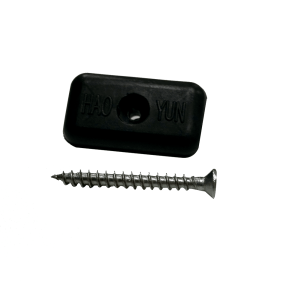 Conjunto Clip Plástico + Tornillo Acero Inoxidable