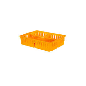 Caja para transporte de pollito amarillo
