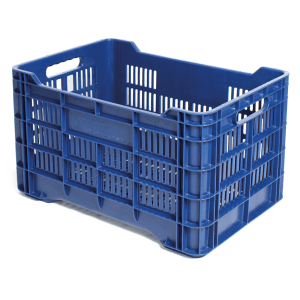 Caja Palmares Calada Azul Lisa