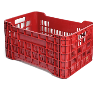 Caja Panamena Calada Rojo Lisa