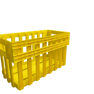 Caja P/Transporte de Huevo Chepe Amarillo Lisa