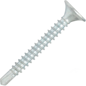 Paquete de tornillos 6X1Â½ galvanizados pta broca para deck 100Unid