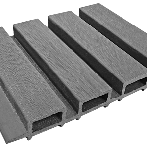 Panel Acanalado WPC Gold 3 Divisiones Gris 2.6x21x290cm