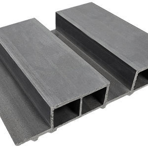 Panel Acanalado WPC Silver 1 Canal Gris 4x19.2x300cm