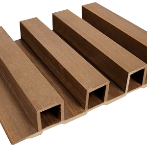 Panel Acanalado WPC Silver 3 Canales Teca 3x20x300cm