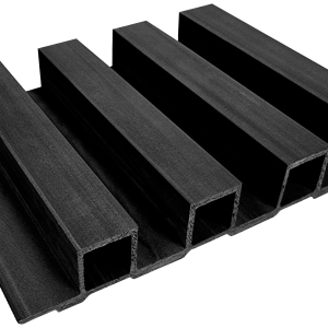 Panel Acanalado WPC Silver 3 Canales Negro 3x20x300cm