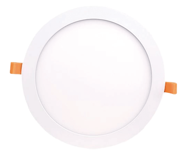 Panel LED Redondo 18W 6500K 85-265V Luz Fria