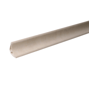 Esquinero Interno p/ Panel Pered Laminado Contemporaneo Beige 40*16mm 2.97m