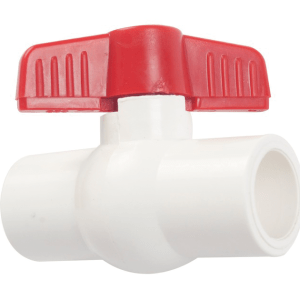 Llave de Bola Lisa PVC 1/2" ASTM D2466