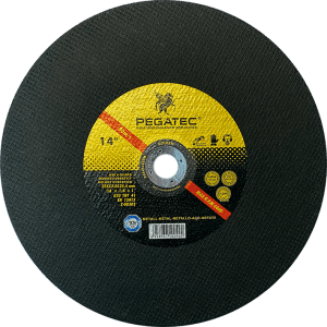 Disco Corte Pegatec 3mm 14" Tipo 41 2 en 1 Acero y Acero Inoxidable EMP=25