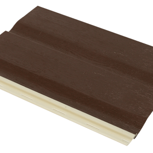Lamina de Siding PVC Cafe 25cm*1mm 1.48m2 5.9m
