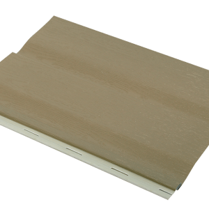Lamina de Siding PVC Almendra 25cm*1mm 1.48m2 5.9m