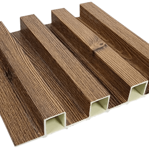Tablilla Decorativa WPC 3 Canales Canela 2.3x16x290cm  0.464m2