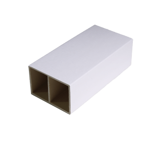 Poste PVC Laminado Blanco Perla 5x7.5x395cm 700g