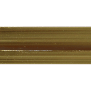 Terminal Perfil J Aluminio Dorado 2.5m