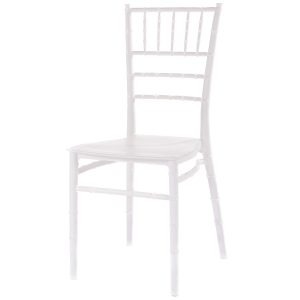 Silla Tiffany 2  blanca respaldar alta 88cm