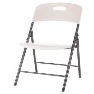 Silla plegable Larissa blanca