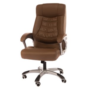 Silla Ejecutiva Cafe con brazos 116*66*50cm 7803