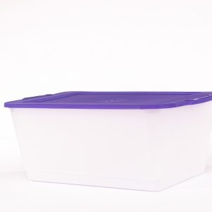 Caja transparente de 19.5 lts