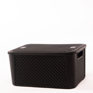 Caja ratán 7 Lts NEGRA