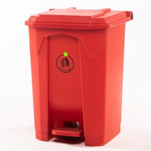 Basurero de Pedal Austin 50L Rojo