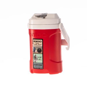 Hielera Igloo Latitude redonda c/pico 1.89L Roja