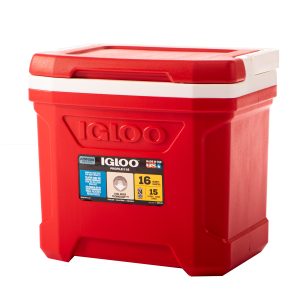 Hielera Igloo Profile II cap. 24 latas 15L Roja