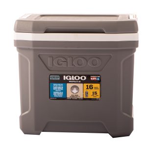 Hielera Igloo Profile II cap. 24 latas 15L Gris