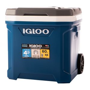Hielera Igloo Latitude 60, 93 latas 56 L azul
