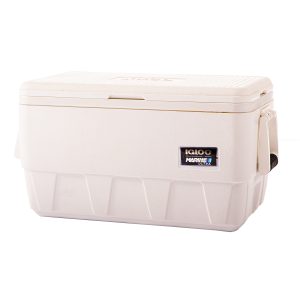 Hielera Igloo Marine Ultra cap. 56 latas 34L Blanca