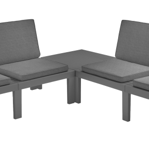 Juego de Terraza Molok Moka con cojines