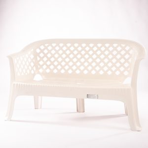 Banca de Jardín Lariana Blanca