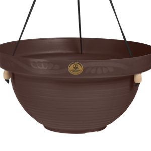 Maceta colgante 33x18cm Chocolate
