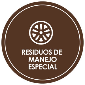 Sticker p/ recolector desechos Manejo especial